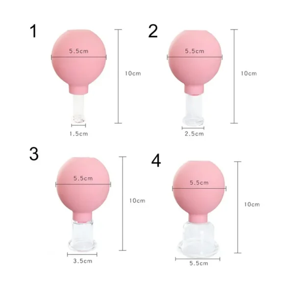Massage Cup No Burr Muscle Relaxation Facial Cupping Cellulite Cup for Beauty - Image 6