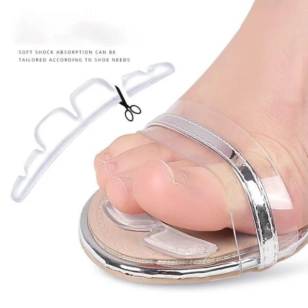 Invisible Sandals High Heels Anti-slip Stickers Stickers Anti-pain Super Soft High Heels Female Soles Non-slip Fore Foot Pads - Image 2