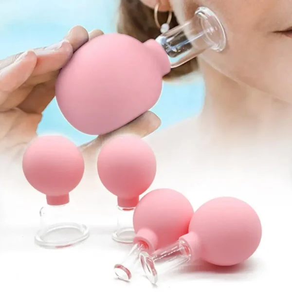 Massage Cup No Burr Muscle Relaxation Facial Cupping Cellulite Cup for Beauty