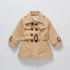 Clearance Baby Kids Trench Fall Thin Style Toddler Girl Jacket Windbreaker Baby Boys Clothes Children Trench Coat Outerwear