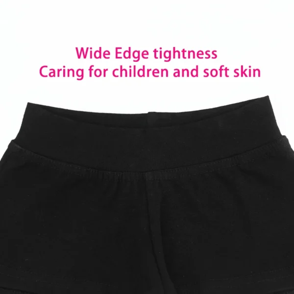 Girls Kids Dance Shorts Fitness Yoga Short Pants Dance Wear Teen Women Sports Shorts Dance Clothes Black Cotton Panties - Image 5