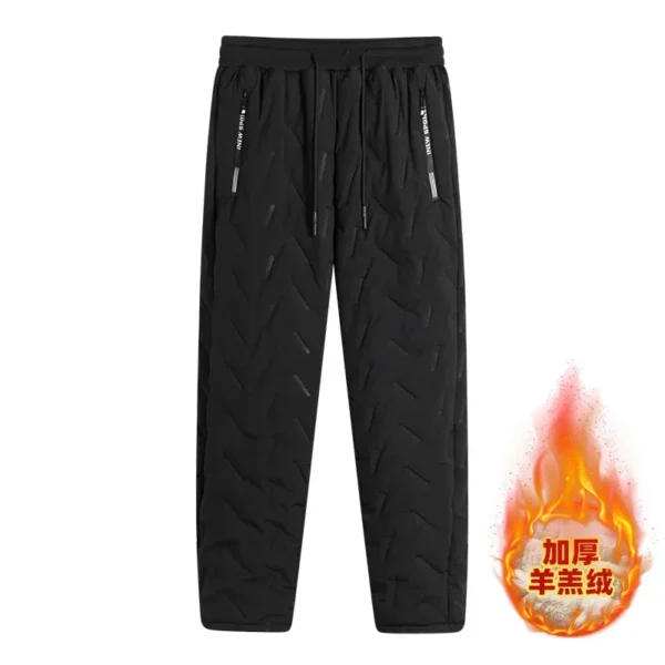 Men Tracksuit Suits Winter Fashion Thick Warm Parka Jacket Pants 2 Piece Sets Oversized Casual Man Clothing Sets Male Sportswear - Image 4
