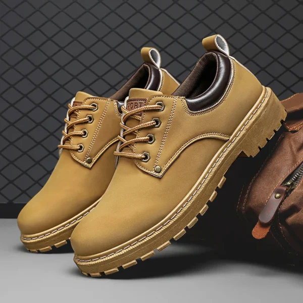 Autumn Men's Casual Shoes Leather Men Business Men Oxford Shoes Platform Waterproof Male Dress Shoes Moccasins Loafers - Image 6