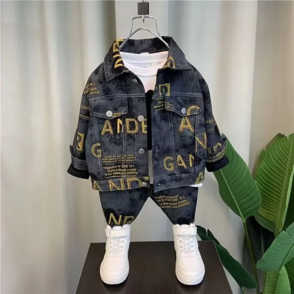 Boys Clothing Jackets Jeans Sets Cotton Denim