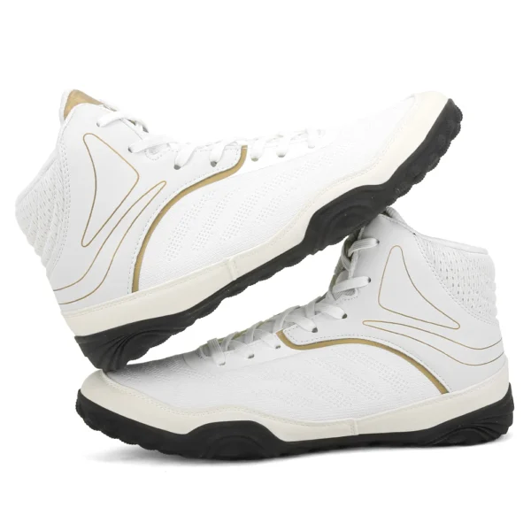 Big Size 39-48 Wrestling Shoes for Men Professional Non Slip Boxing Sneakers Breathable Wrestling Training Shoes Combat Sneakers - Image 6