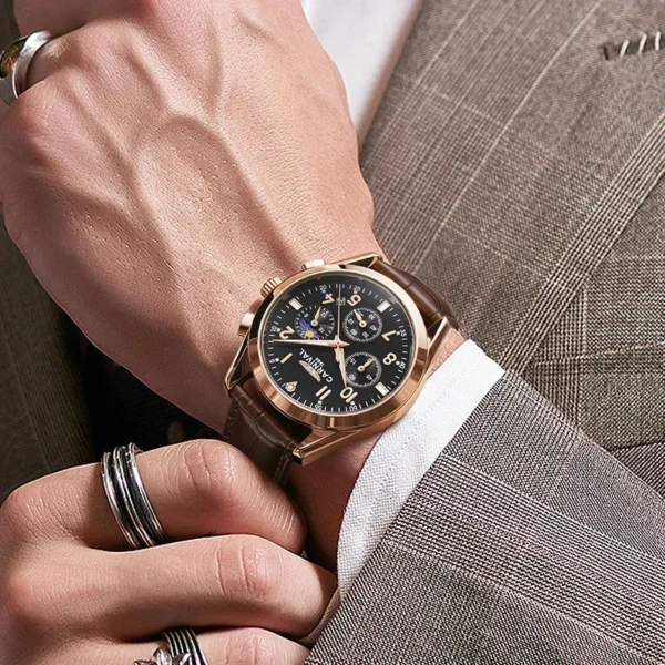 Carnival Brand Fashion Chronograph Quartz Watch Luxury Sports Military Wristwatch - Image 6