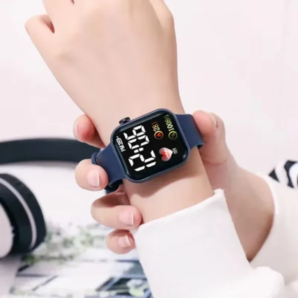 LED Sports Watches Smart Watch for Men Women Digital Wristwatches Casual Silicone Montre Femme Relojs Para Mujer Gifts - Image 5