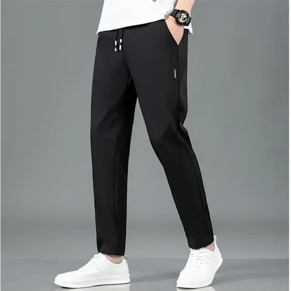 Men Sport Pants Running Pants with Zipper Pockets Soccer Training Jogging Sports Trousers Fitness Football Leggings Sweatpants - Image 2