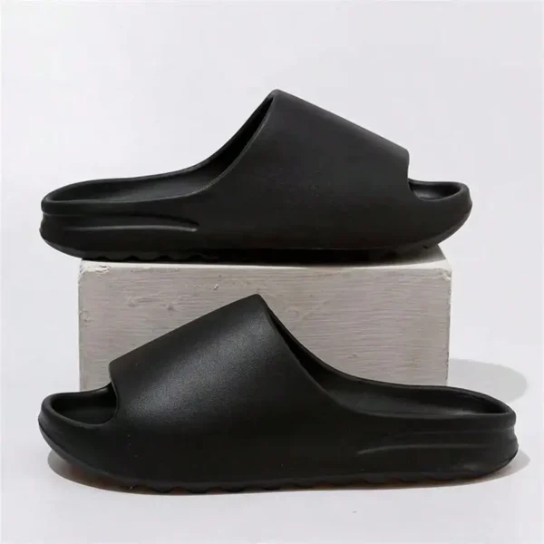 Coconut Slippers Cloud Thick-soled Sandals Summer Fashion Soft Bottom Beach Men Slippers Women's Sandals EVA Slides - Image 2