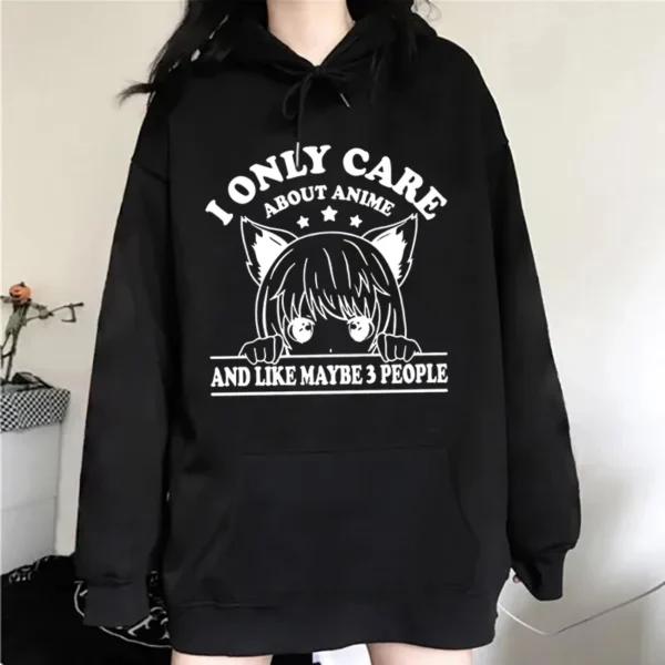 New Fashion Unisex Anime Lovers Printed Hoodies Men Women Casual Long Sleeve Hoodie Pullovers Teens Outdoor Sweatshirts