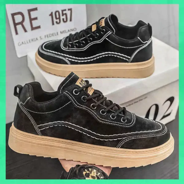 Luxury Basketball Casual Colored Shoes Black Man Sneakers Sports Sapatenos Super Comfortable Order Womenshoes Everything - Image 3
