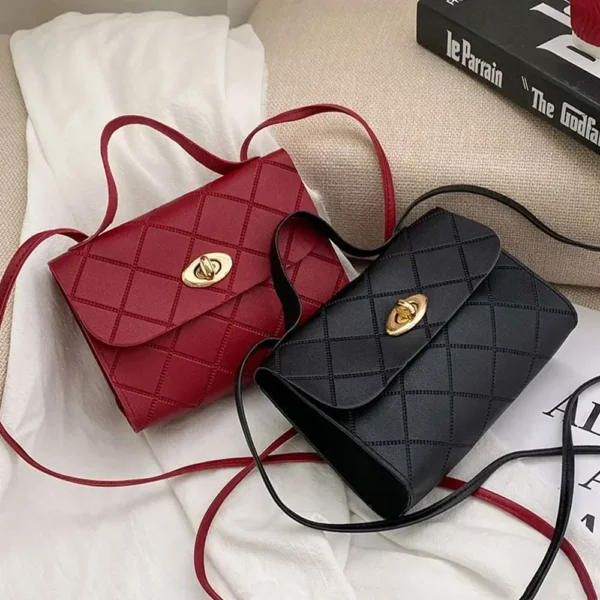 Female Small Crossbody Messenger Bag Purse Handbags Shoulder Bag - Image 2