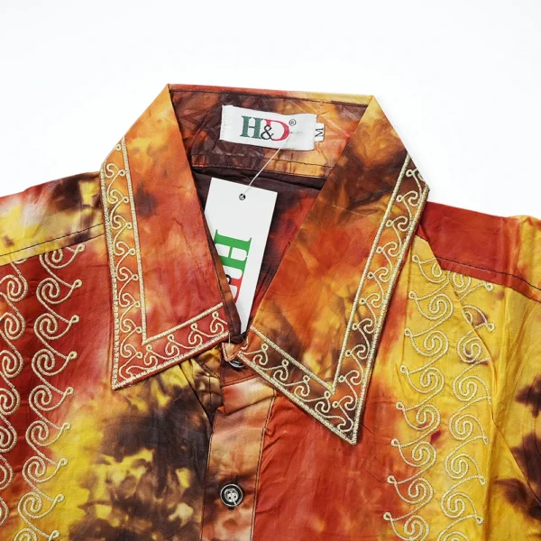Bazin Riche African Men Clothes 2 Piece Sets Dashiki Shirt Set Turkey Nigerian Robe Suits Traditional Clothes Men Attire - Image 4