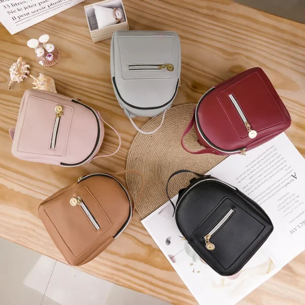 2025 NEW Women Backpack Mini Soft Touch Leather Small backpack Female Fashion Ladies Bagpack Satchel Shoulder Bag mochila mujer - Image 3