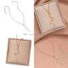 F2TD Distinctive Gold/Silver Snake Pendant Necklace Neckchain Charm for All Occasion