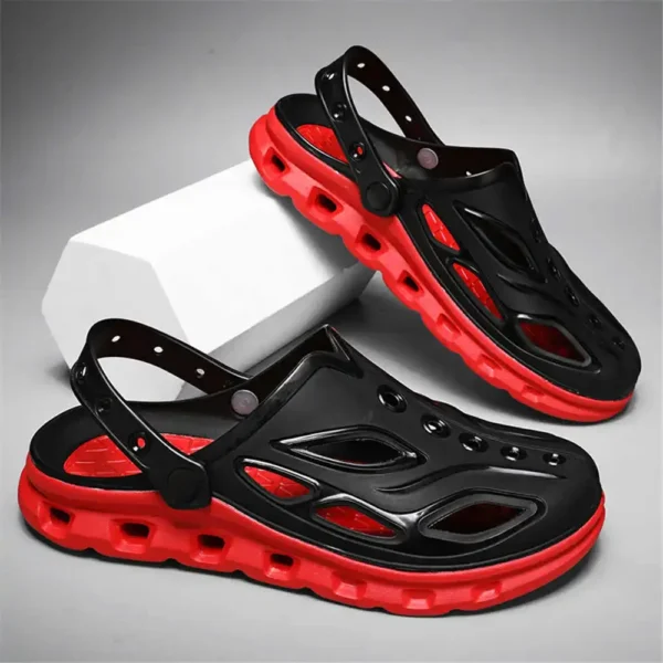Dark Soft Sole Bling Sandals Slippers 46 Size Men's Shoes Leopard Flip Flops Sneakers Sports Brands High Fashion Womenshoes - Image 3