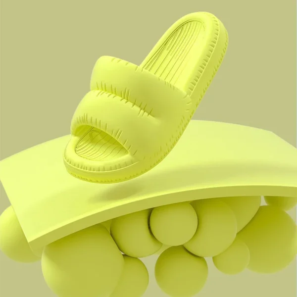 Summer Soft Shoes Cloud Slippers Indoor Mute Bathroom Anti-slip Slide Eva Beach Flip Flops Men Ladies Leisure Sandals - Image 6