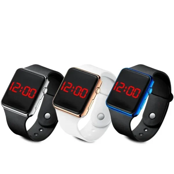 Sport Digital Watch Women Men Square LED Watch Silicone Electronic Watch Female Fashion Watches Clock Relogio Feminino Reloj - Image 4