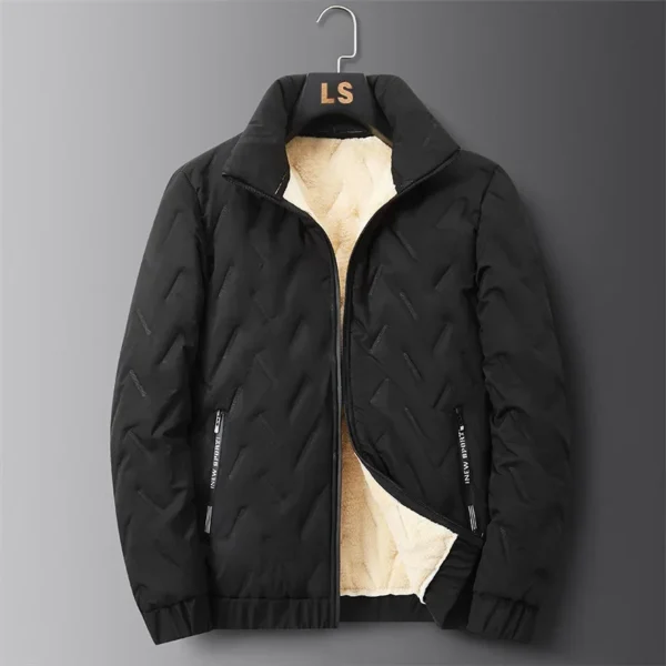Men Tracksuit Suits Winter Fashion Thick Warm Parka Jacket Pants 2 Piece Sets Oversized Casual Man Clothing Sets Male Sportswear - Image 5