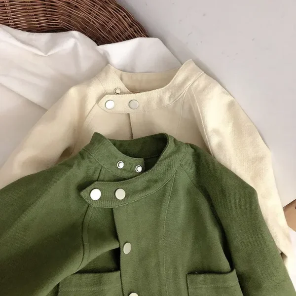 Baby Girl Boy Denim Jacket Infant Toddle Child Jean Coat Child Windbreaker Jacket Baby Blazer Outwear Spring Autumn 1-7Y - Image 2