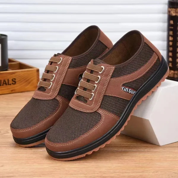Flat Sneakers Bottom Casual Loafers High Quality Men Shoes - Image 2