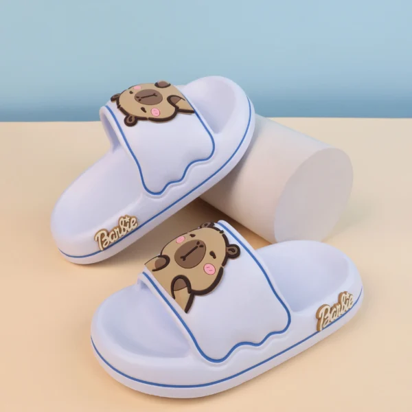 Cute Girls Slides 2025 New Summer Kids Shoes Slippers Comfortable Indoor House Shoes Flats Baby Boy Girls Flip Flops Shoes - Image 2