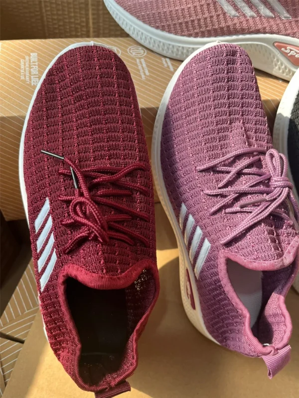 NEW Trendy Coconut Shoes Fashionable Women's Sports Shoes with Breathable Soft Soled Mesh, Lightweight Casual Flats - Image 5