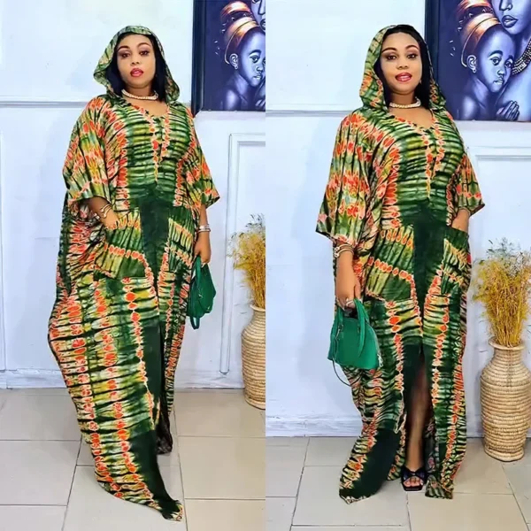 2025 African Dresses for Women Traditional Africa Clothing Dashiki Ankara Outfits Gown Abayas Robe Muslim Kaftan Maxi Long Dress