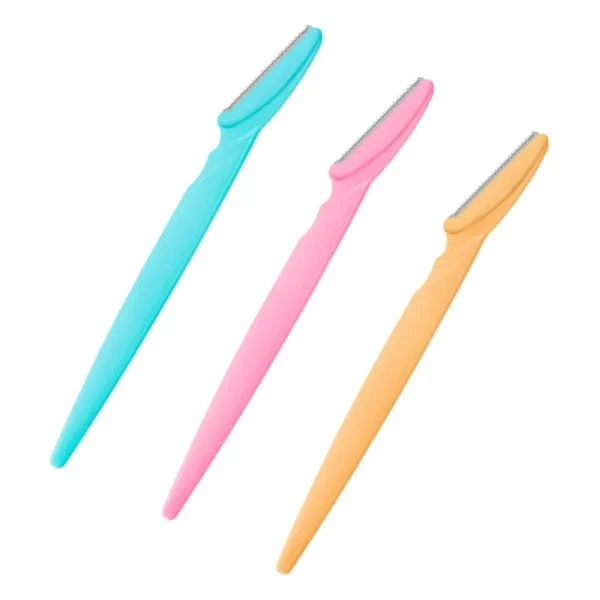 Travel Portable Eyebrow Trimmer Face Razor Face Hair Remover Tools Eyebrow Razor - Image 5