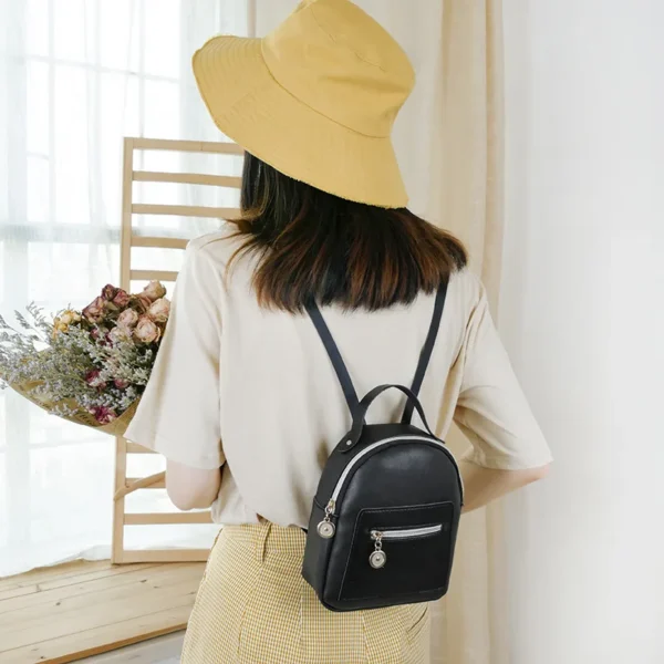 2025 NEW Women Backpack Mini Soft Touch Leather Small backpack Female Fashion Ladies Bagpack Satchel Shoulder Bag mochila mujer