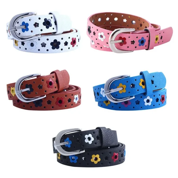Casual Children Fashionable Waist Belt Waistband Faux Leather Belt Kids Belt