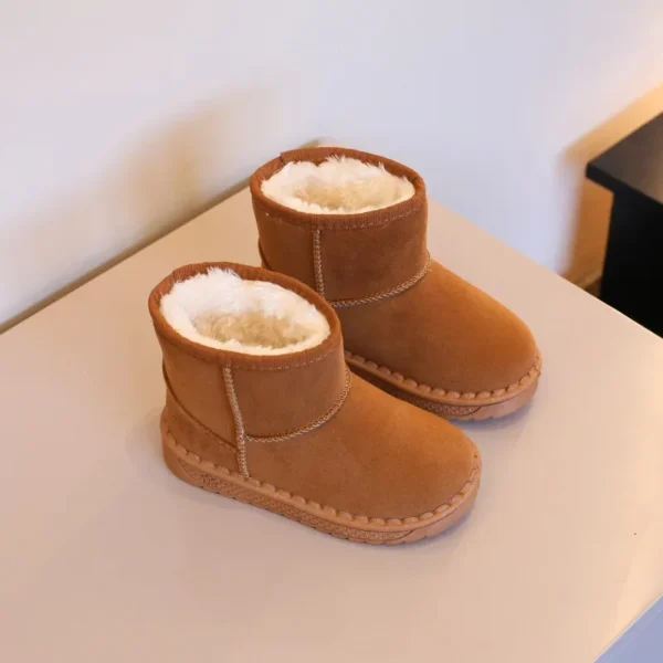 Botas Kid Shoes Kid Snow Boots New Platform Princess Cotton Shoes with Plush Boy Ankle Boots Warm Girl Short Boots Kid Boots - Image 5