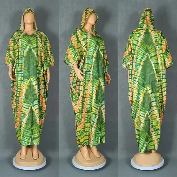 2025 African Dresses for Women Traditional Africa Clothing Dashiki Ankara Outfits Gown Abayas Robe Muslim Kaftan Maxi Long Dress - Image 6