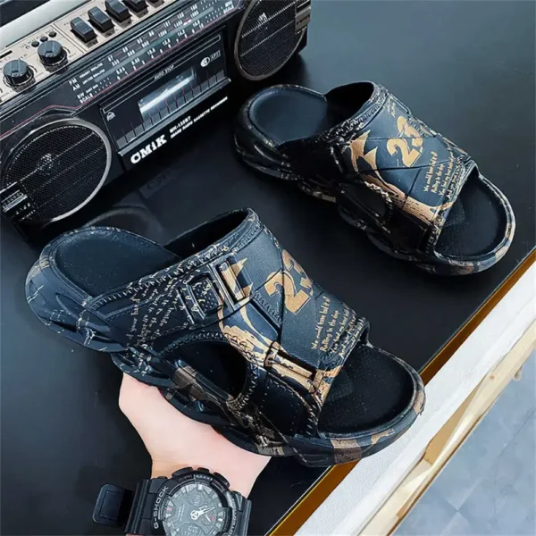 Cream Soft Bottom Children's Flip Flops Slippers Men Breathable Shoes Pink Sandal Sneakers Sports Loffers Special Wide Idea - Image 2