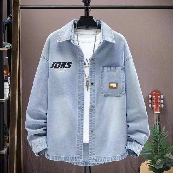 Teen Fashion Loose Denim Shirt
