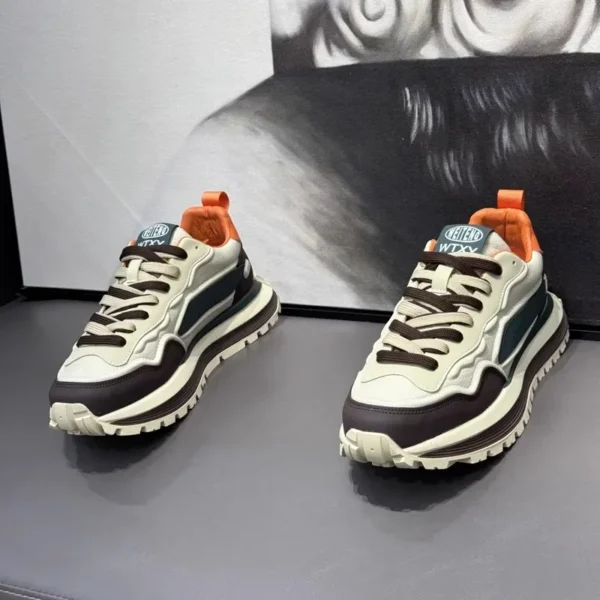 Men's Sneakers Shoes for Men Platform Sports Shoes Sports and Leisure Casual Sneaker Non-slip Fashion Wear-resistant Loafers - Image 4