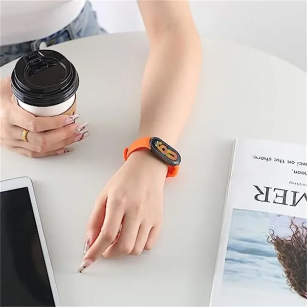 Silicone Bracelet for mi band 9 8 Strap NFC Accessorie Sport band Rubber SmartWatch Wristband belt correa xiaomi band 8 9 strap - Image 5