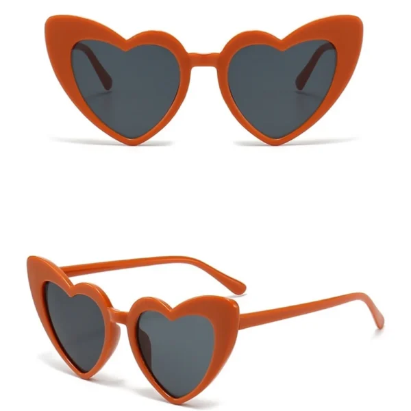 New Brand Kids Heart Sunglasses Summer Sunglasses Girls Boys Cute Lovely Heart Sunglasses Children Retro Uv400 Sun Glasses