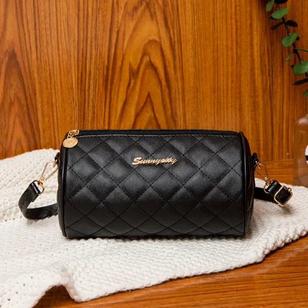 2022 New Retro Large-capacity Shoulder Bag PU Leather Handbags Fashion Casual Crossbody Bag Brand Messenger Bags For Women - Image 4