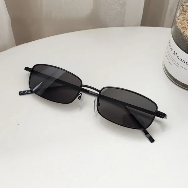 Fashion Small Rectangle Sunglasses Men Women Vintage Square Driving Sun Glasses
