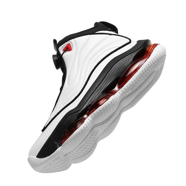 Professional Men Basketball Sneakers Shock-Absorbant High-top Sneakers Quick Lacing Basketball Boots Non Slip Outdoor Sneakers - Image 6