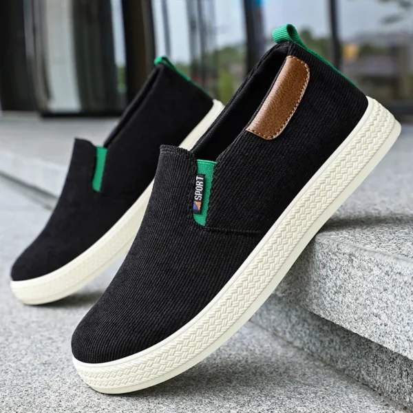 Summer new men's casual shoes, soft-soled, comfortable and breathable men's shoes, one-foot workwear shoes