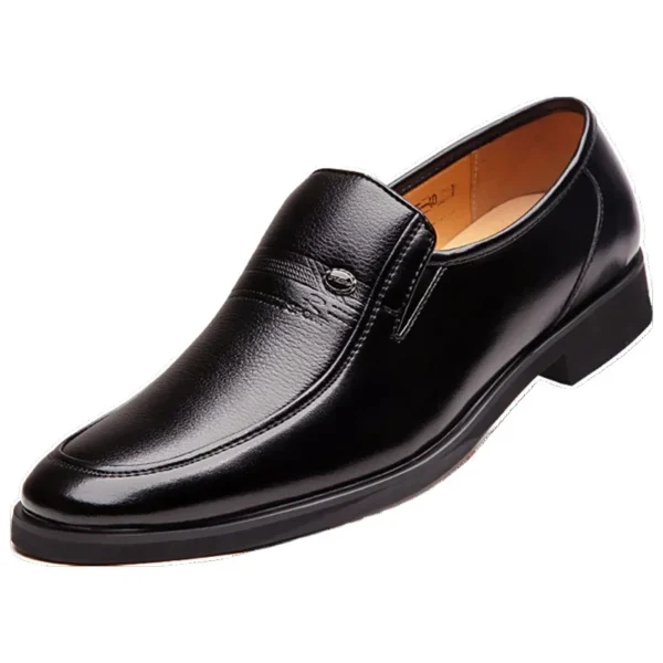 Luxury Leather Shoes for Men Brand Dress Shoes Men Driving Moccasins Loafers Quality Men's Formal Shoes Business Oxford Dad Shoe - Image 6