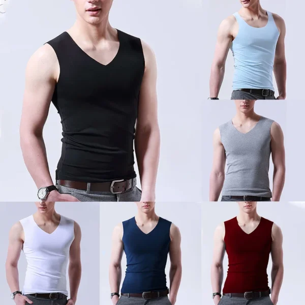 Casual Wear For Summer Gym Fitness Shirt Bodybuilding Singlets 2XL Bodybuilding Gym Apparel Comfortable Fabric Muscle Fit - Image 5
