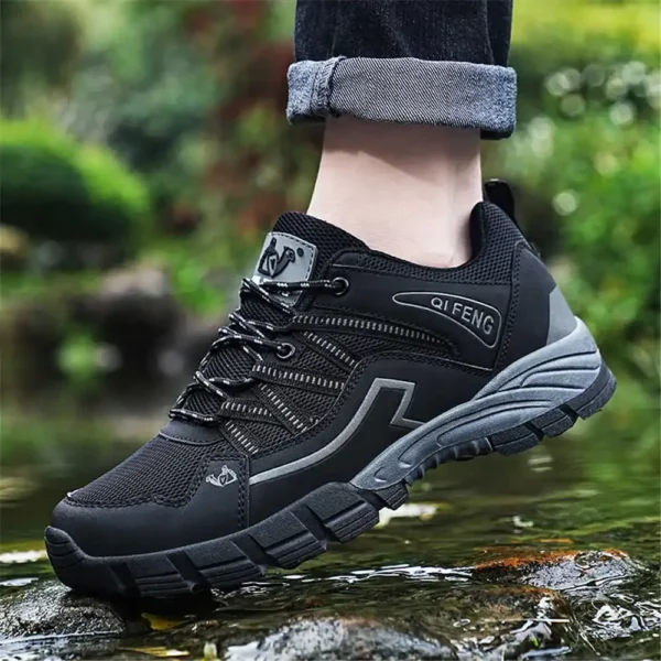 Lace-up 44-45 Fitness Sneakers Tennis Blue Shoes Women Brand Loafers Sport Foot-wear Loafers Industrial Sewing Sneeker - Image 4