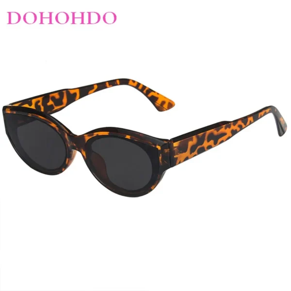 Retro Small Frame Cat Eye Women Sunglasses Trendy Brand Designer Classic Men Sunglass Outdoor Travel Eyewear Lentes Mujer UV400 - Image 3