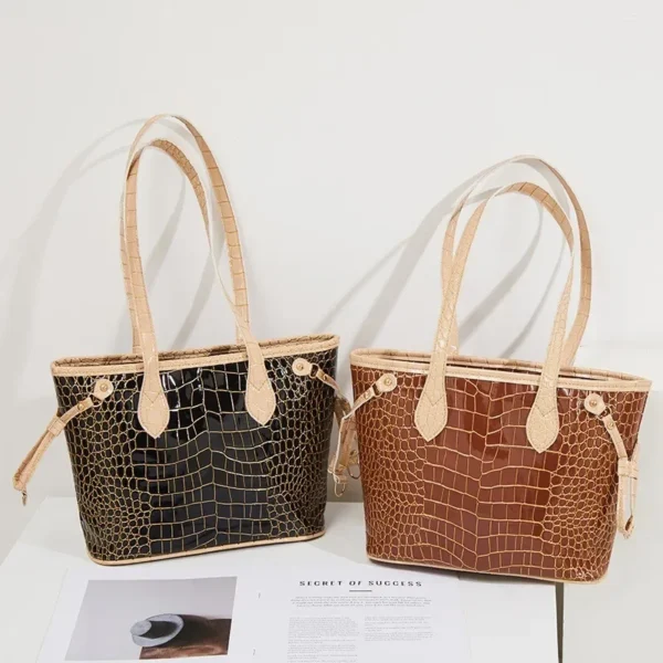 Women New Tote Bag Premium Ladies Handbags Large Capacity Shoulder Bag Ladies Hand Bags - Image 3