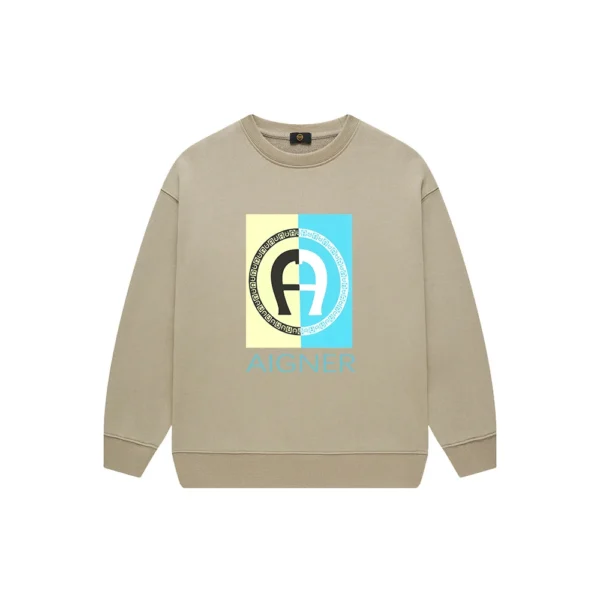 Boys' round neck hoodie, autumn clothing, children's long sleeved pullover, letter printed winter fashion, boys' casual wear - Image 3