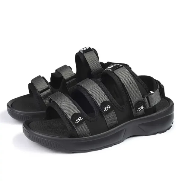 Number 39 Dark Slippers Man Sports Sandal For Men Shoes High Quality Brands Sneakers Pretty Classical Super Brand Footwears - Image 4