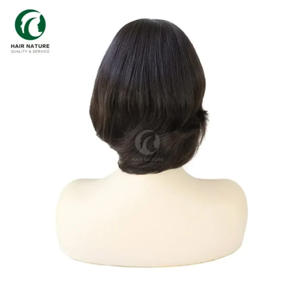 EW40 6 Inches European Remy Short Human Hair Wigs for Women - Image 6